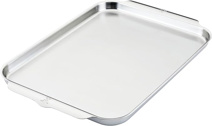 Hestan OvenBond 13 x 18-Inch Tri-Ply Stainless Steel Half Sheet Pan