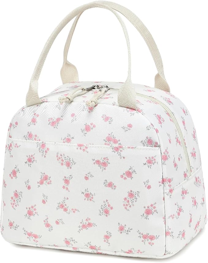 Bluboon Lunch Box for Women Cute Lunch Bag Reusable Insulated Lunch Bags Large Capacity Lunchbox Cooler for Work Picnic or Travel