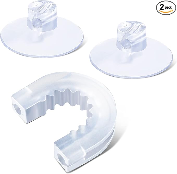 YeeBeny Bathroom Shower Caddy Connector Sucker with 2pcs Professional Strength Large Suction Cups, Easy to Attach, Replacement Suction Cups Compatible with Zenna Home, Simple Houseware, Multipurpose
