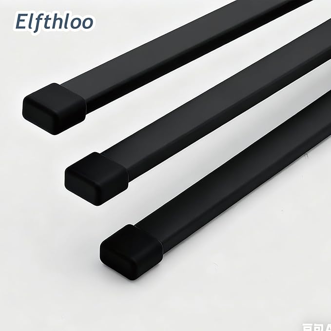 Small Swivel Foldable Towel Rack, Elfthloo 24cm(9.45 in) Rotating 3-Arm Towel Bar Rod, Space Saving Wall Mounted Holder, Stainless Steel Swing Out Hanger for Bathroom, Kitchen (1 Pack, Matte Black)