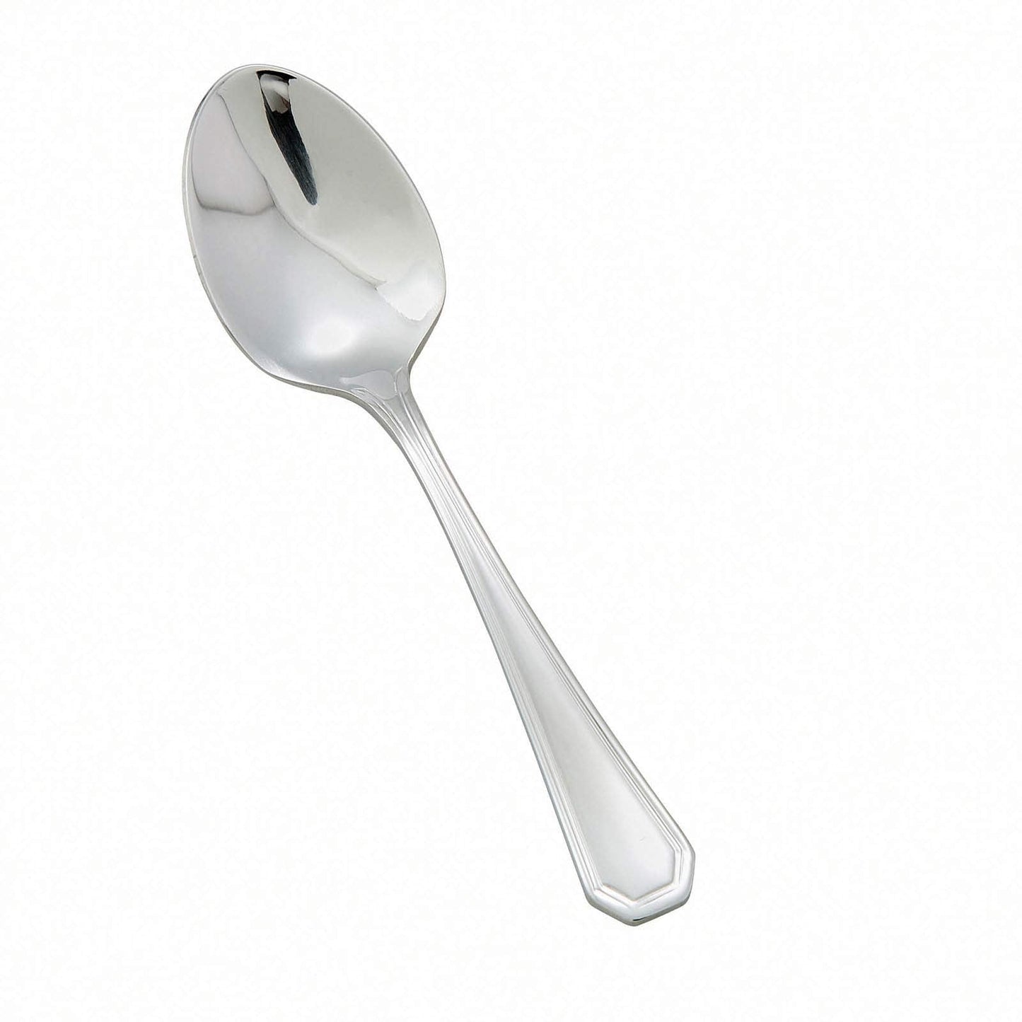 Winco 8 3/4" Silver Victoria Stainless Steel Tablespoon (Set of 12)
