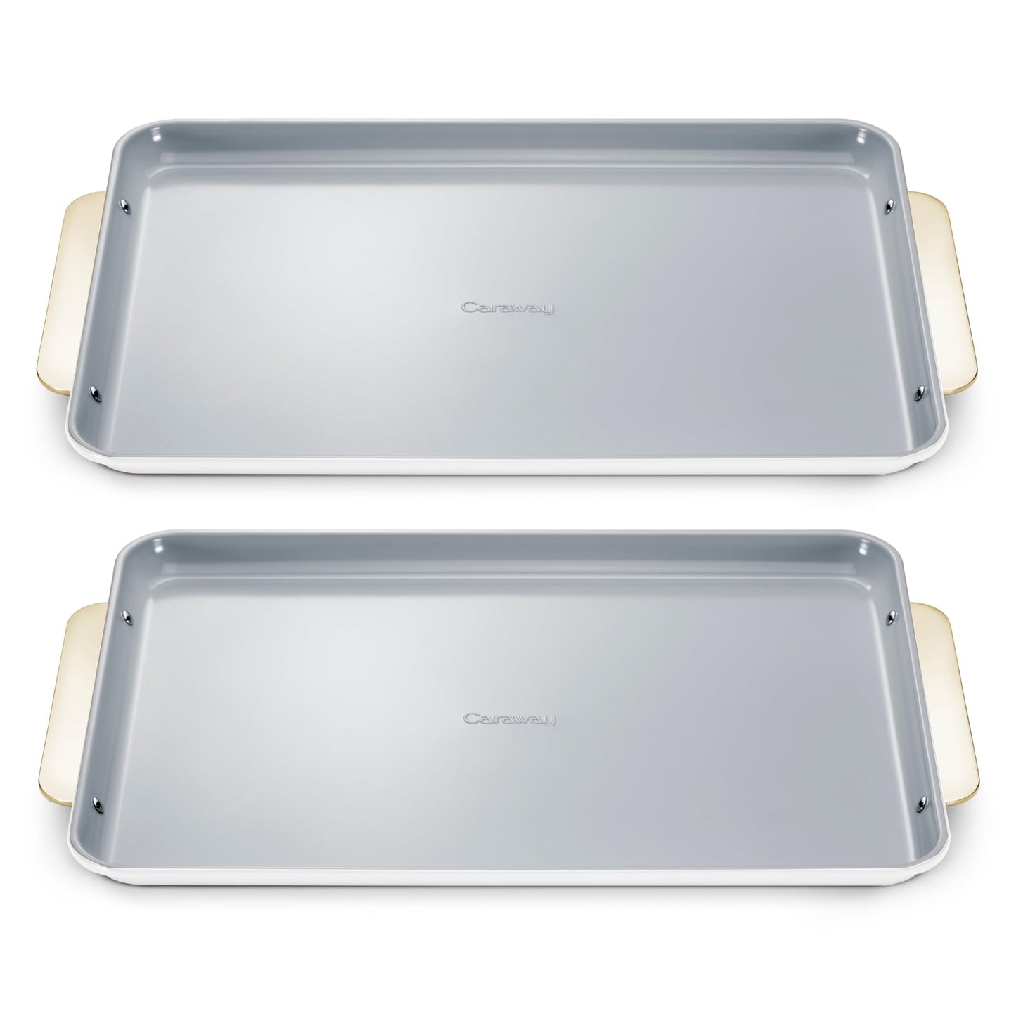 Caraway Non-Stick Ceramic Small Baking Sheet Duo