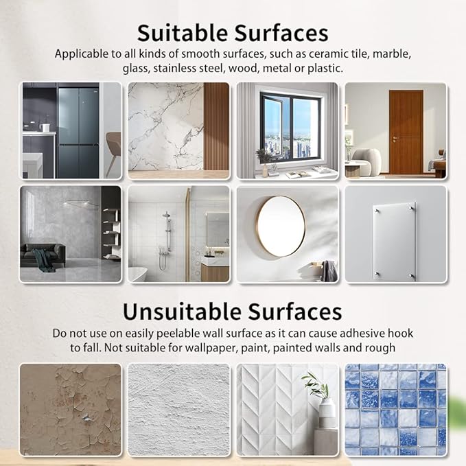 DIDUDIDU Wall Plate Hangers for Display - Invisible Adhesive Picture Hangers for Wall - Ideal for Hanging Decorative Plates | Photo Frames | Paintings - 2.3 Inch