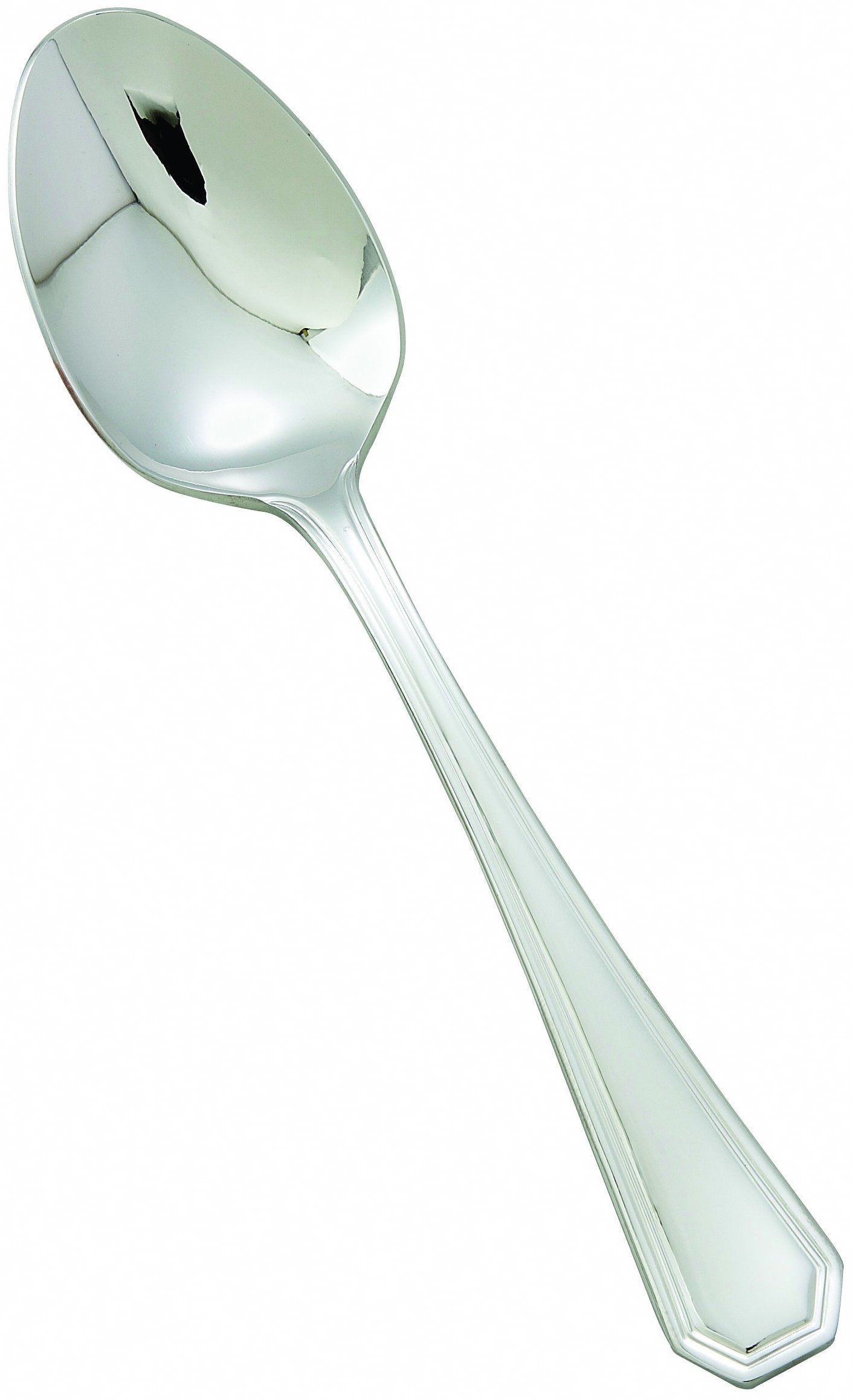 Winco 8 3/4" Silver Victoria Stainless Steel Tablespoon (Set of 12)