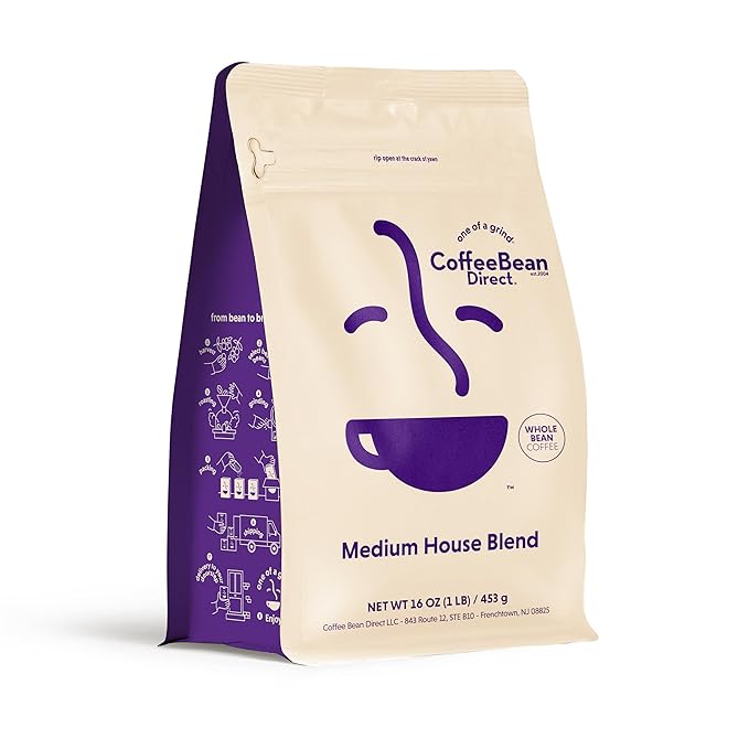 Coffee Bean Direct Poor Man's Blend®, Whole Bean, 1lb Bag