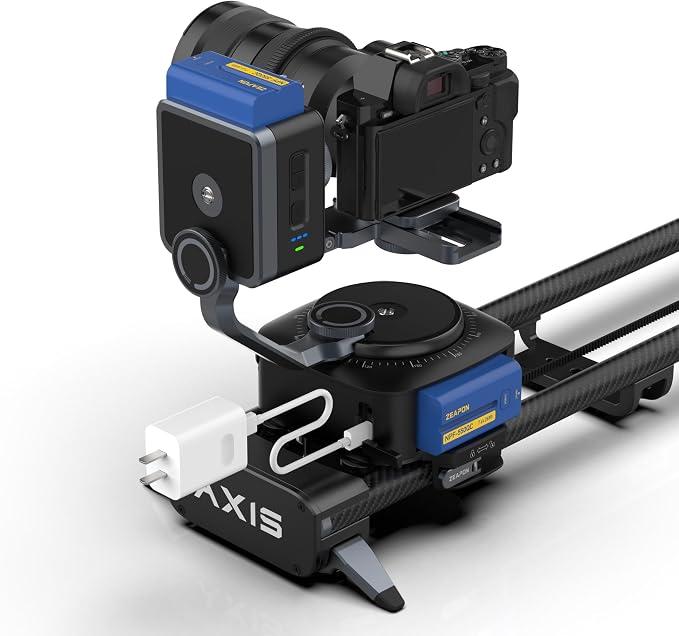 ZEAPON AXIS 80 Pro AXIS Multi-axis Motorized Camera Slider, Pan Heads
