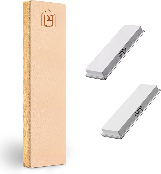 Replacement Whetstone Plates Set – Includes 3 Plates: #400, #800, and #1000 Grit for Precision Sharpening & Honing - Compatible Only with Parkway Home Adjustable Rolling Knife Sharpener