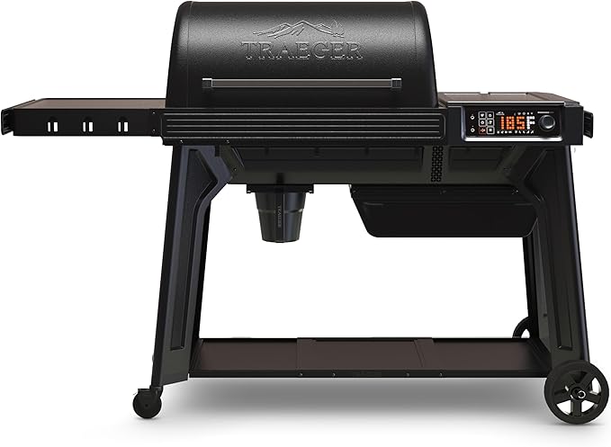 Traeger Woodridge Pro Wood Pellet Grill & Smoker, 970 Sq In, WiFi