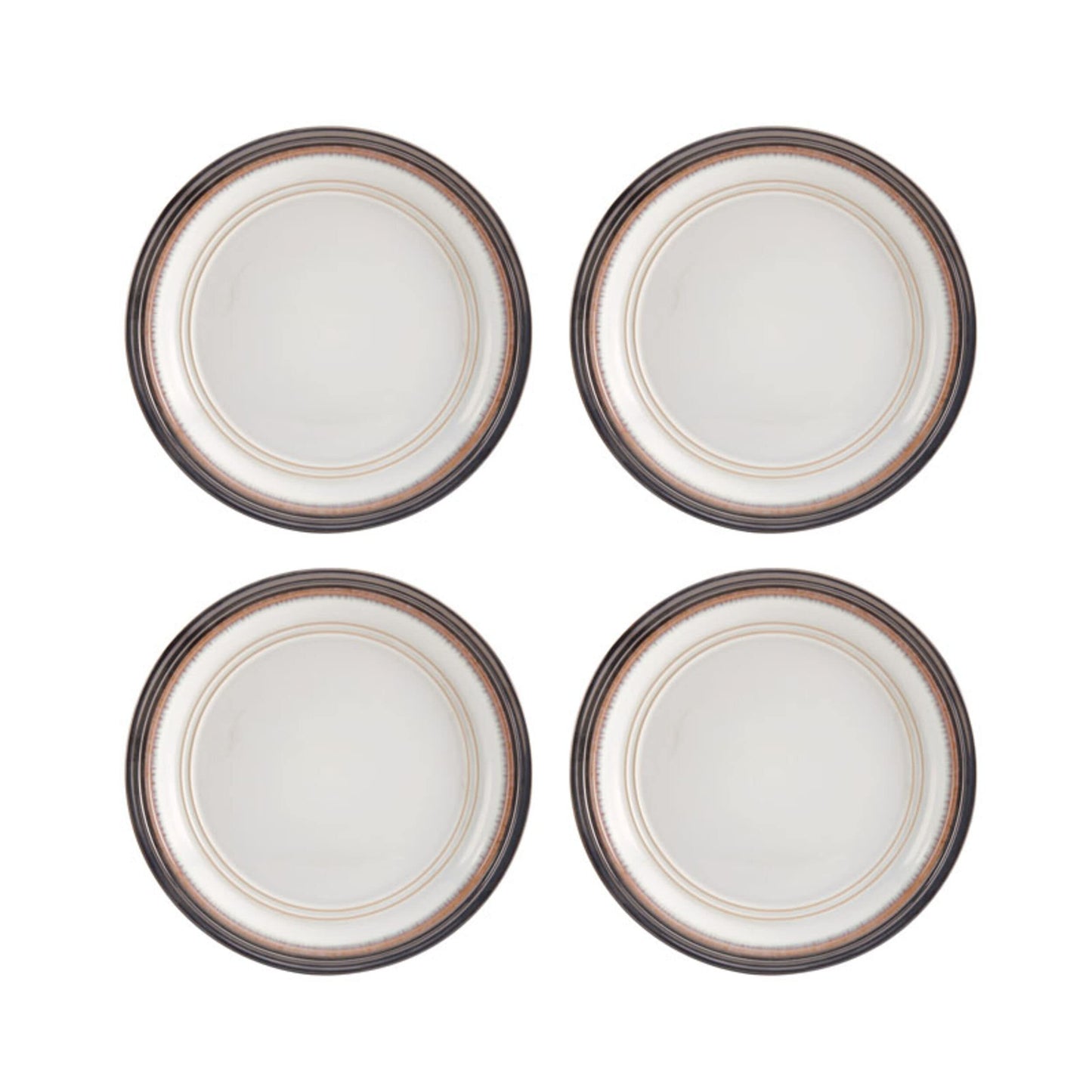 Gourmet Basics by Mikasa Bailey 16 Piece Dinnerware Set, Service for 4, Cream