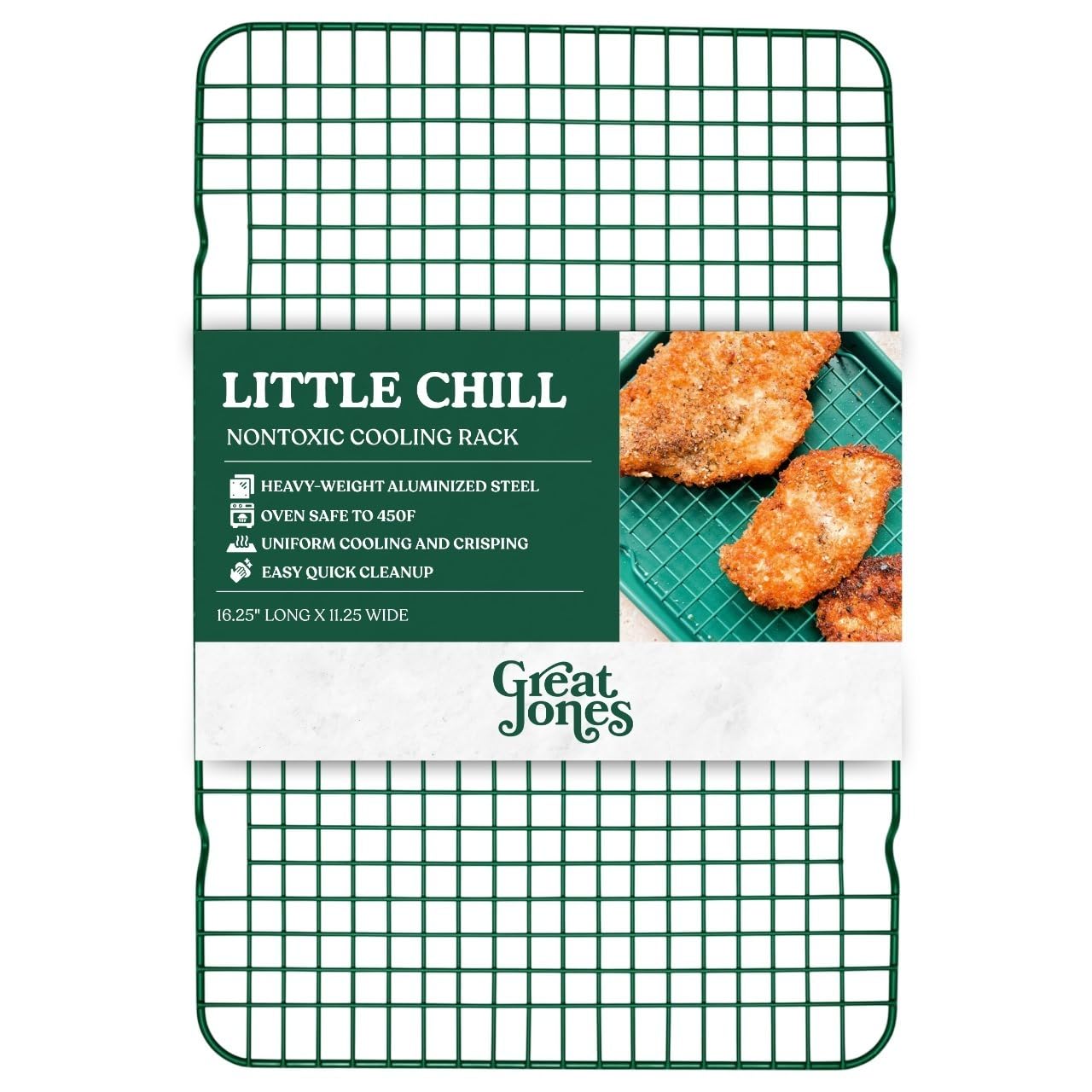 Great Jones Non Stick Wire Cooling Rack (Blueberry) – Fits Half Sheet
