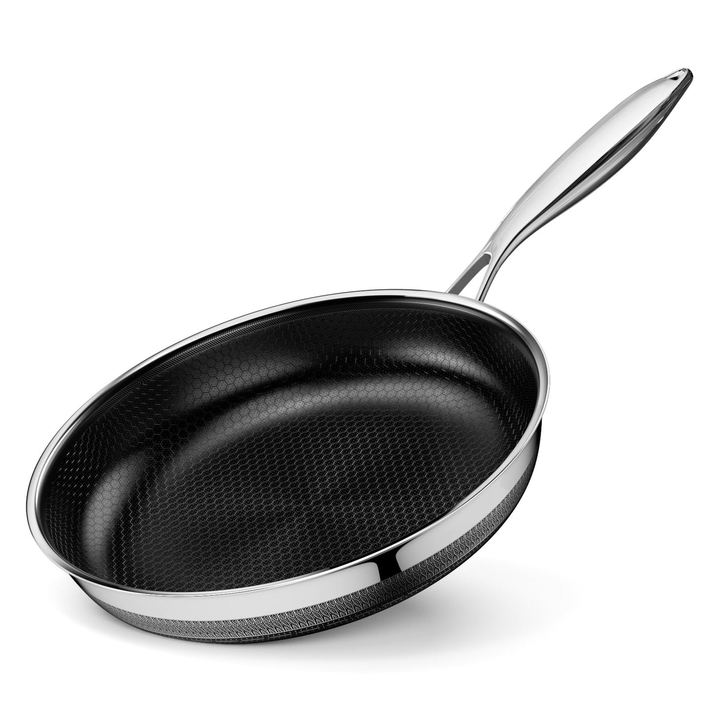 Innerwell Tri-Ply Stainless Steel Non stick Frying Pans Set