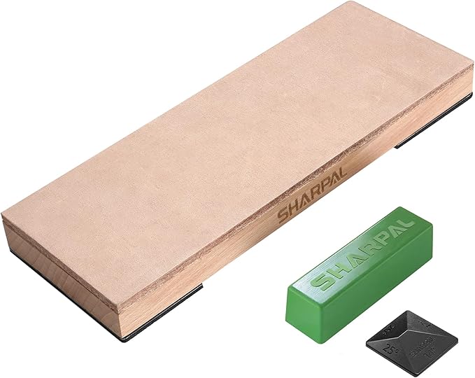SHARPAL 205H Double-Sided Leather Strop 13.2" x 2.4" Kit