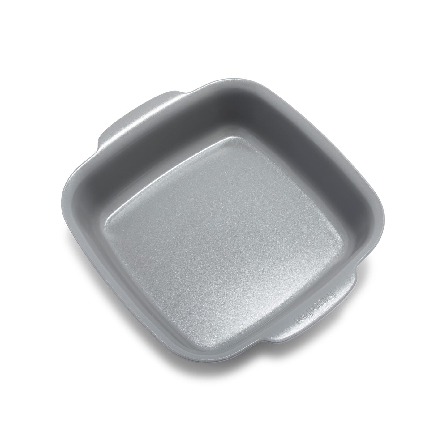 GreenPan Premiere Ovenware Healthy Ceramic Nonstick 13" x 9" Rectangular Baking Pan, Cast Aluminum Bakeware, Warp-Free, Oven and Broiler safe to 600F,Dishwasher Safe, PFAS-Free, Gray