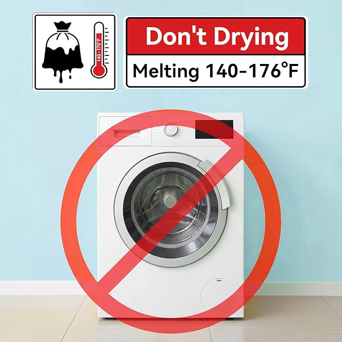 OTraki Mesh Laundry Bag for Delicates 12x16 inch Small Laundry Wash Bags for Washing Machine with Reinforced Zipper for Delicates Bra Socks Underwear, Don't Drying, Melting 140-176℉ White