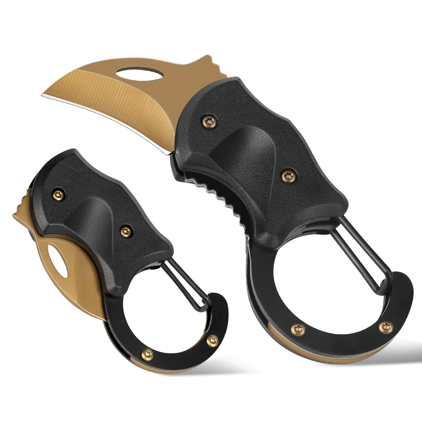FUNBRO 2 Pack Small Pocket Knife Gifts for Men & Women