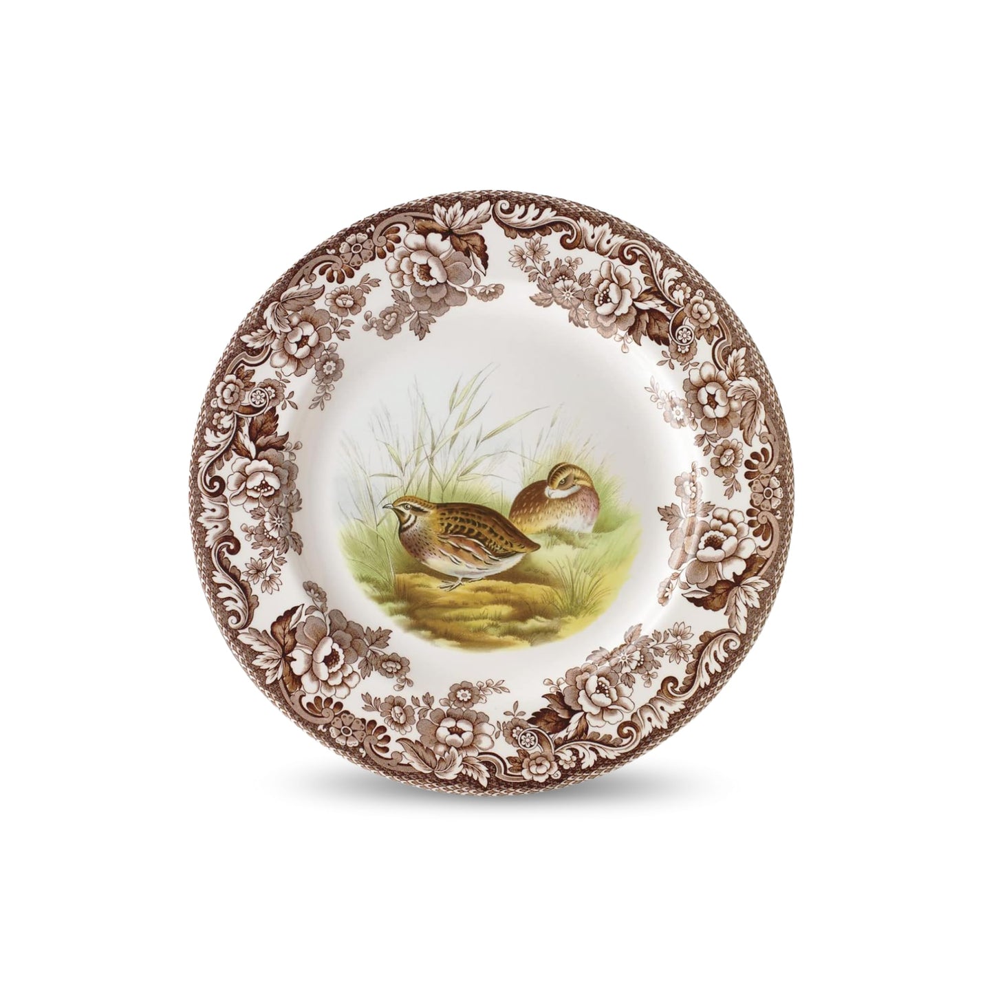 Spode Woodland Turkey 9" Soup Plate