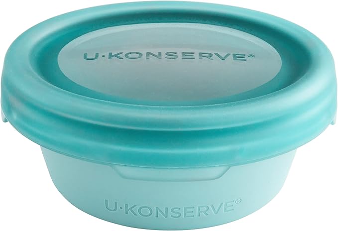 U-Konserve Platinum Silicone Food Container Bento Box 8 oz Night Harvest