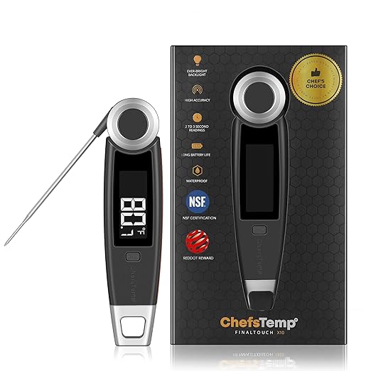 Finaltouch X10 Instant Read Digital Meat Thermometer NSF Certified