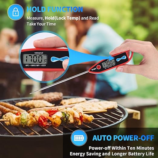 Yacumama Digital Water Thermometer for Liquids, Long Probe
