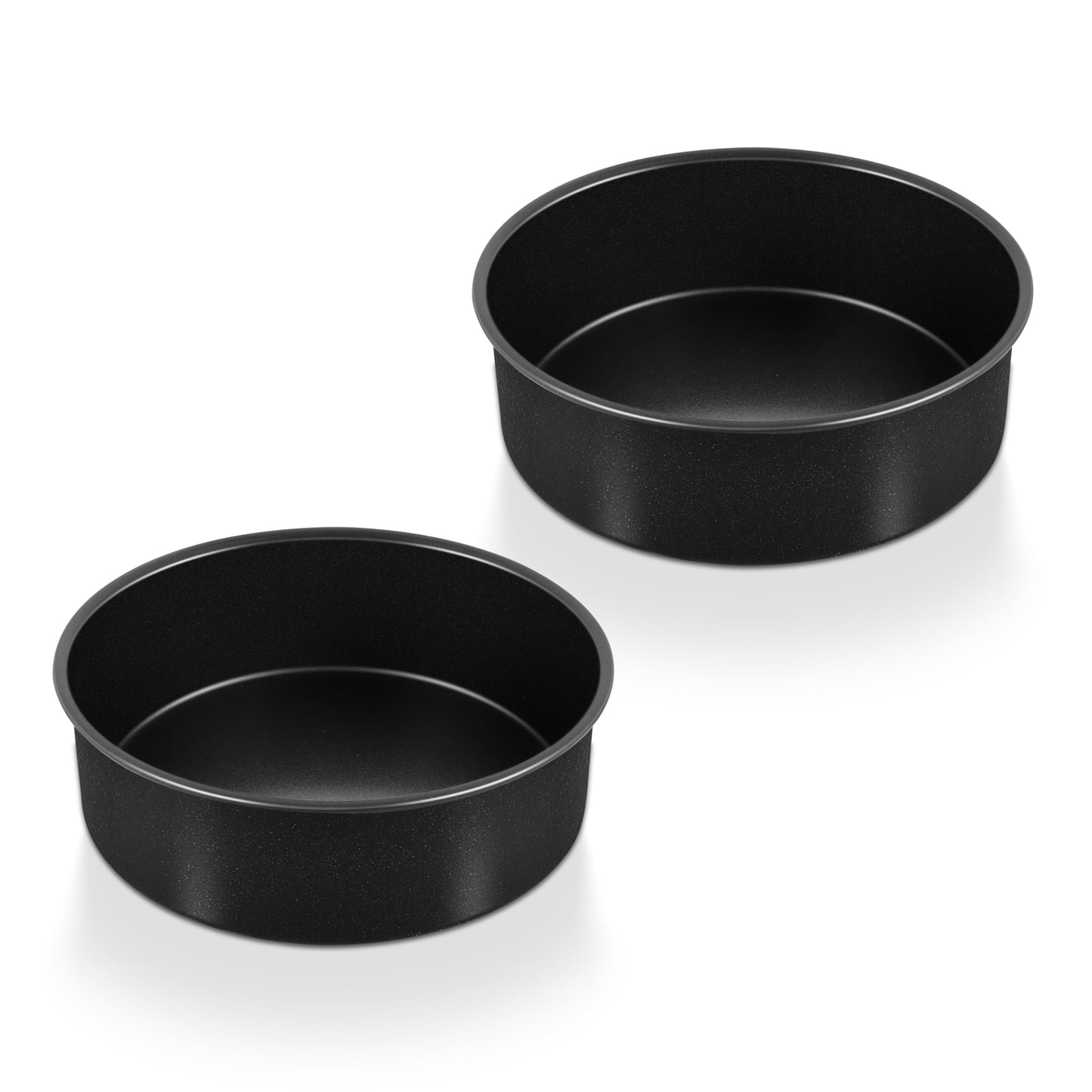 P&P CHEF 9.5 Inch Cake Pan Set, Non-stick Baking Pans for Cake, 4Pcs