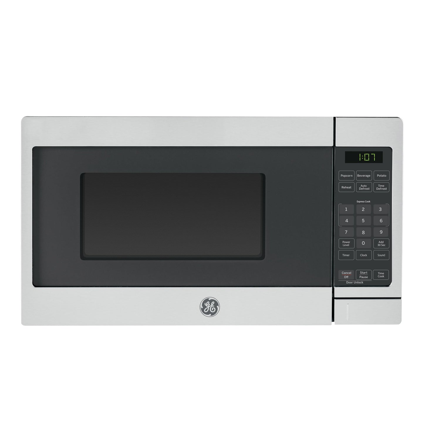 GE Countertop Microwave Oven, 700 Watt, 0.7 Cu. Ft., White, GCST07N1WWW