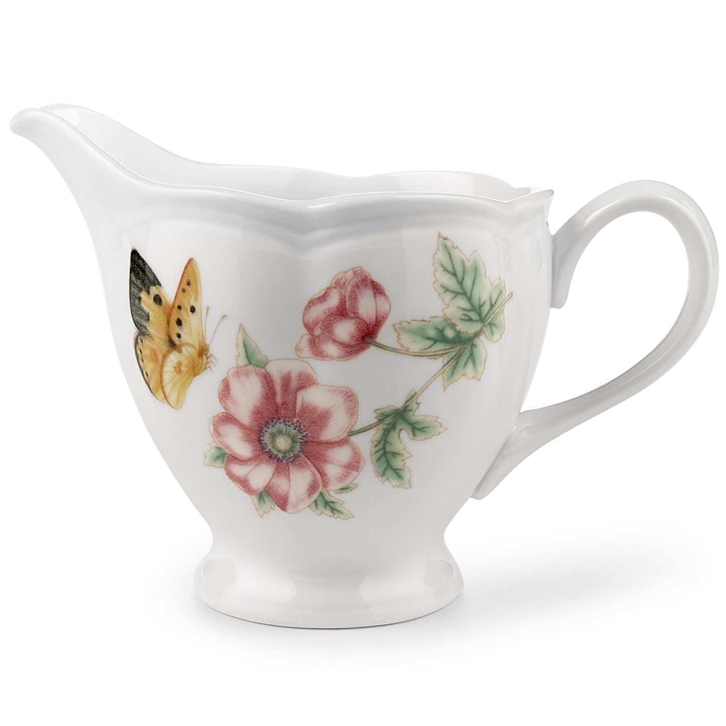 Lenox Butterfly Meadow Porcelain Teapot, 46oz