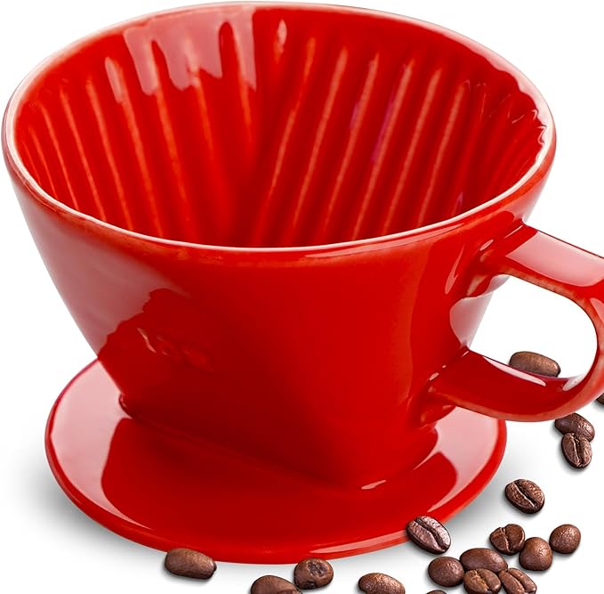 hailanbao Handmade Pour Over Ceramic Coffee Dripper