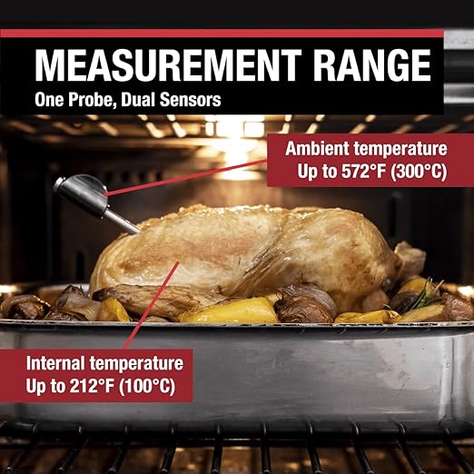 CDN Smart Probe Bluetooth Meat Thermometer | Perfect Father’s Day Gift Under $100 | Wireless Digital Thermometer | NSF Certified Probe | App Monitoring (iOS & Android) | BBQ, Grill, Smoker | STP212