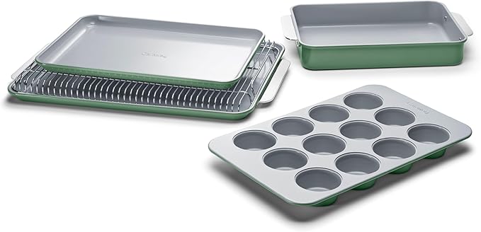 Caraway 11-Piece Non-Stick Ceramic Bakeware Set