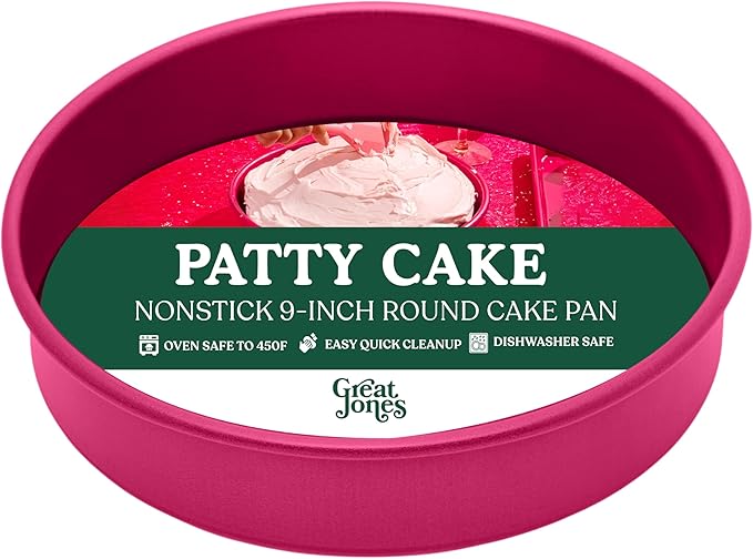 Great Jones Nonstick and Non Toxic 9 Inch Round Cake Pan (Blueberry)