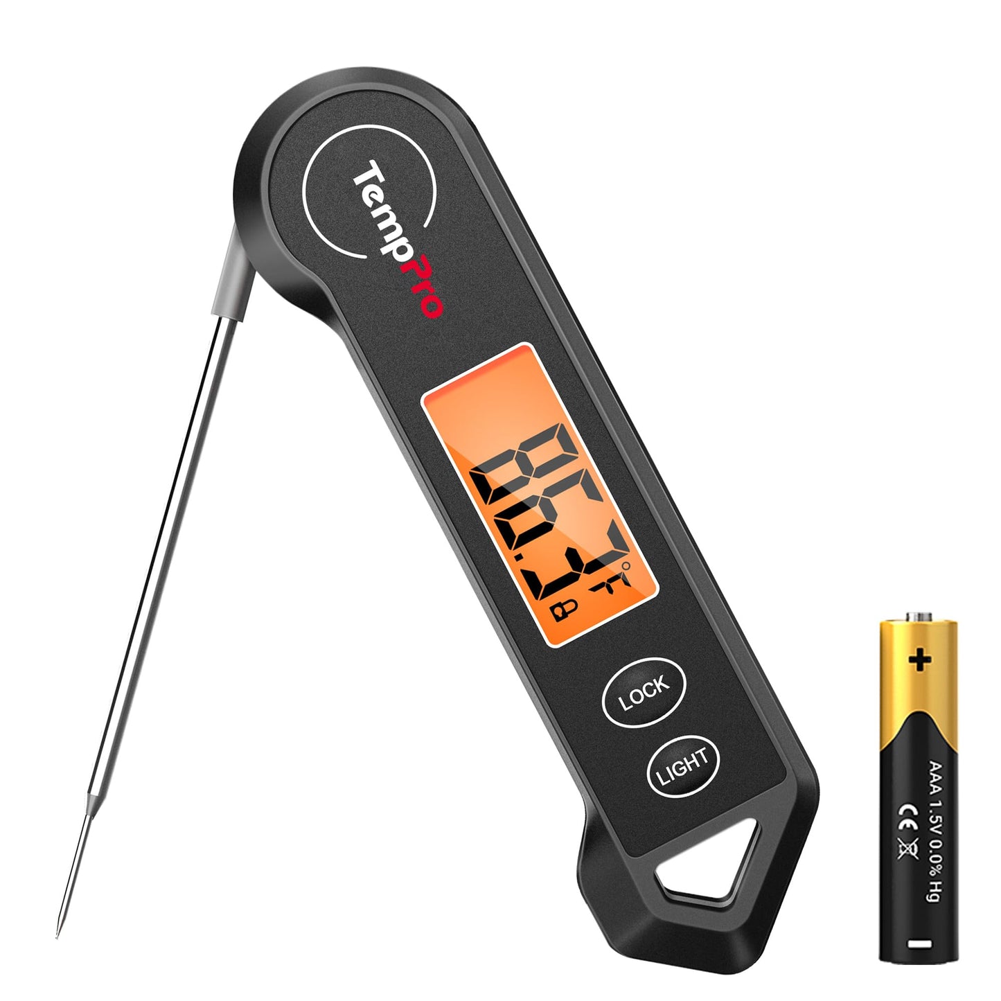 TempPro TP19H 1 Sec Digital Meat Thermometer for Cooking