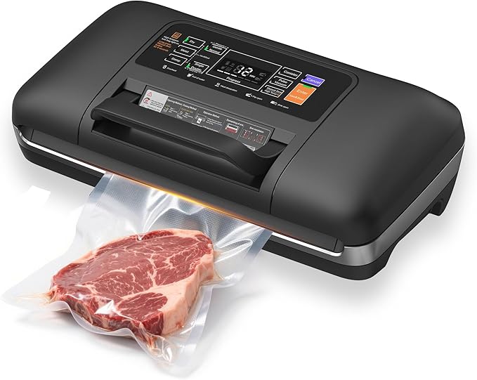 Newise Vacuum Sealer for Food, 85Kpa Food Saver Vacuum Sealer Machine