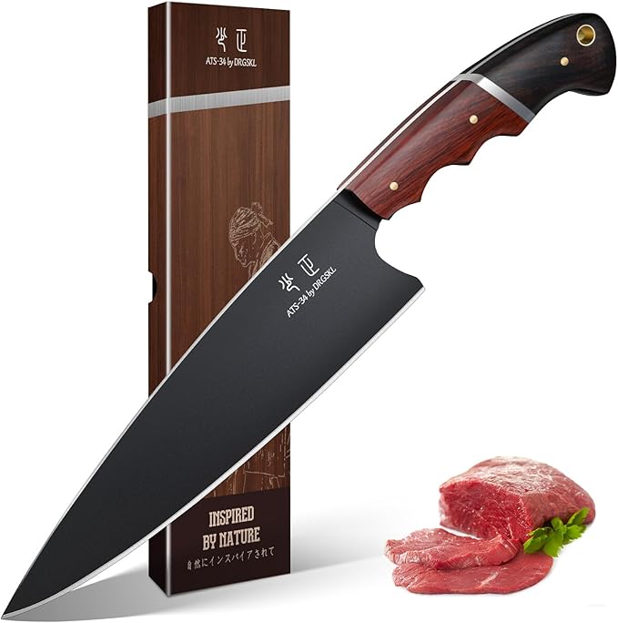 DRGSKL Boning Knife 7 inch - Brisket Trimming Knives for Meat Cutting