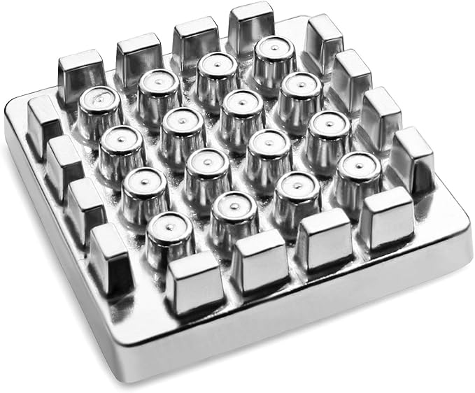New Star Foodservice 37364 French Fry Cutter Replacement Pushing Plate, 1/4", Metallic