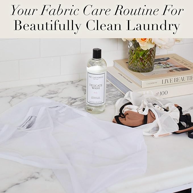 The Laundress Mesh Bag Bundle, Mesh Laundry Bags, One Large One Small