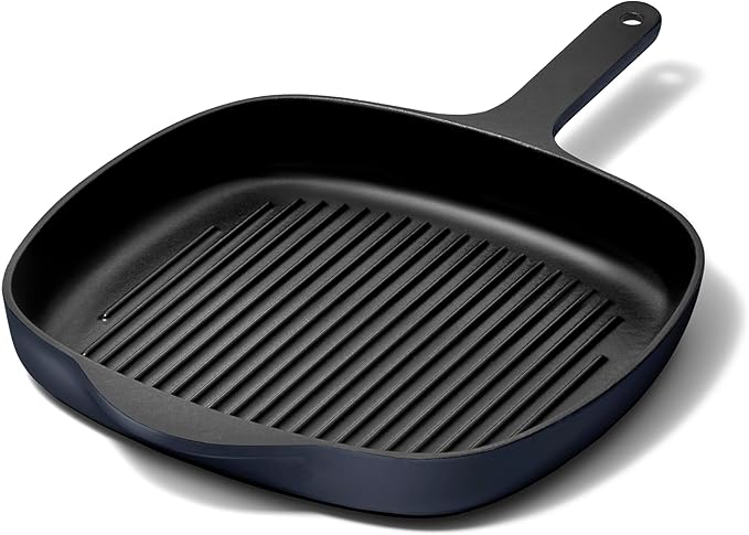 Caraway Enameled Cast Iron 10.5" Grill Pan