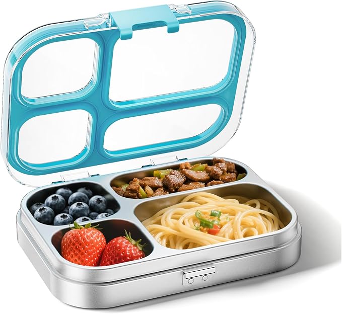 G.a HOMEFAVOR Stainless Steel Lunch Box, Pink, 800 ml/27 oz