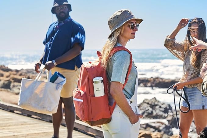 Stanley AeroLight Transit Bottle 16 oz | Locking Drink Through Lid | Leak Resistant Water Bottle or Coffee Travel Mug | Lightweight Insulated Stainless Steel | BPA-Free | Lilac