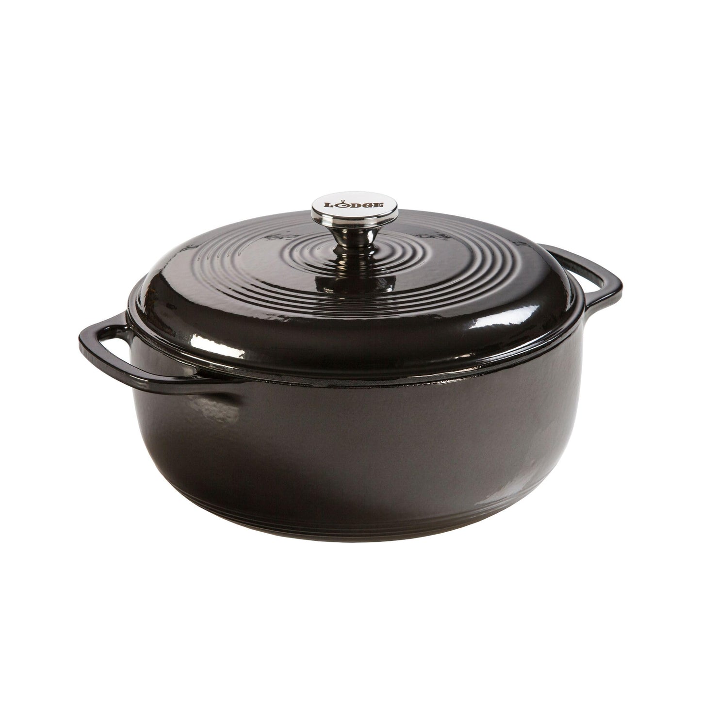 Lodge Essential Enamel Cast Iron Dutch Oven, 6 Quart, Lagoon