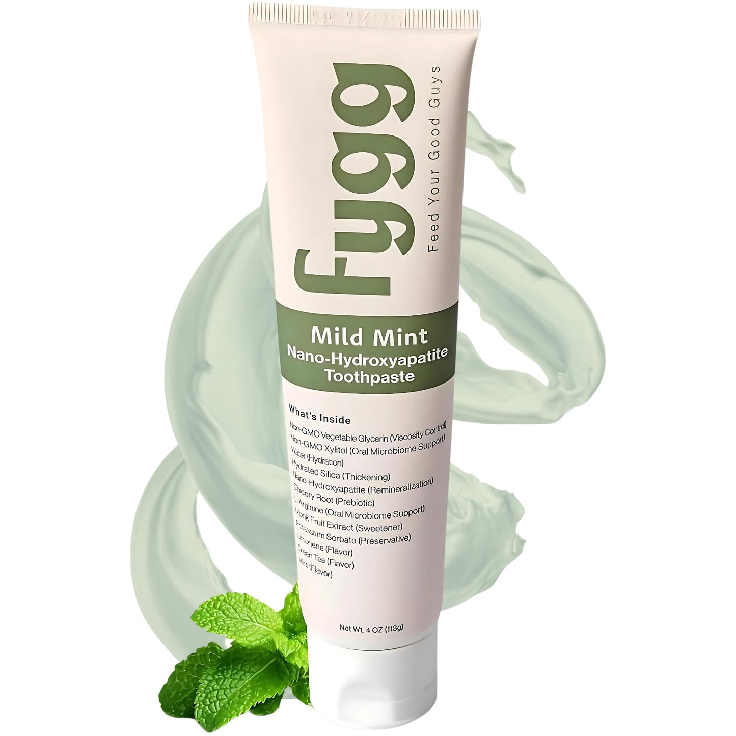 Nano Hydroxyapatite Toothpaste for Kids and Adult (Mild Mint - Travel)