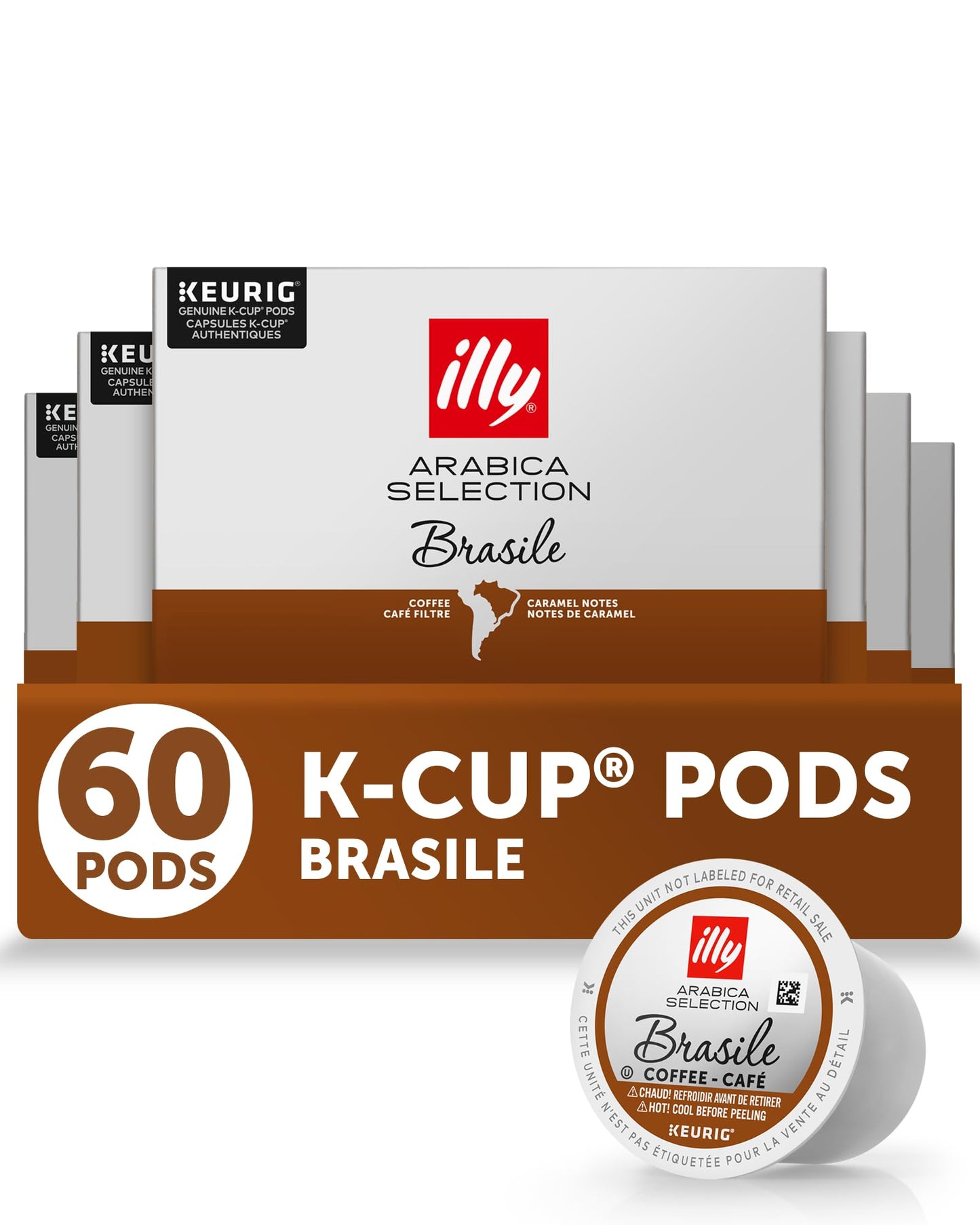illy Coffee K Cup Pods, Intenso Dark Roast, 20 Count, 1 Pack