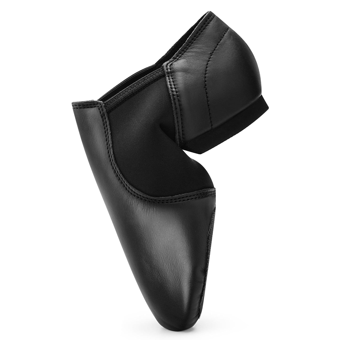 Stelle Jazz Shoes for Women Leather Dance Shoes Unisex (Black,5MW)