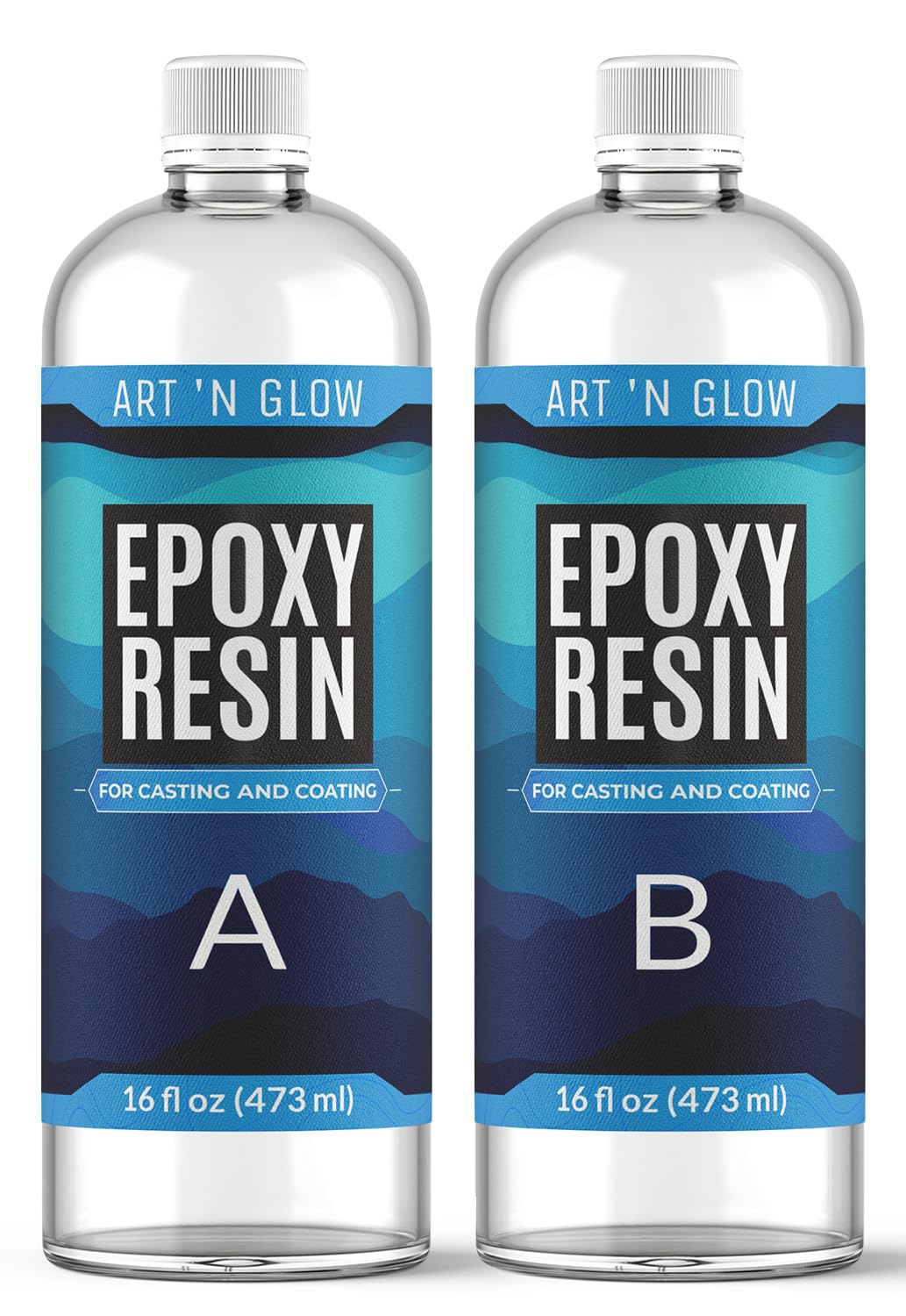 Crystal Clear Epoxy Resin 2 Gallon - Food Safe, UV Resistant, Bubble Free