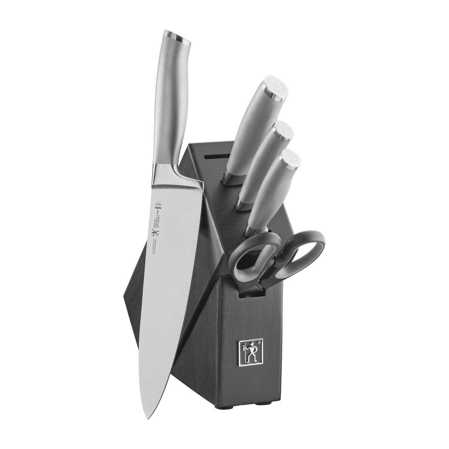Henckels Modernist 6-Pc Knife Set, Razor-Sharp, German Engineered, Black