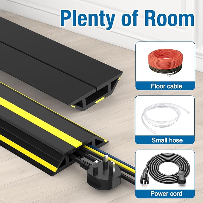 Eapele 4 ft Cable Protector Cord Cover