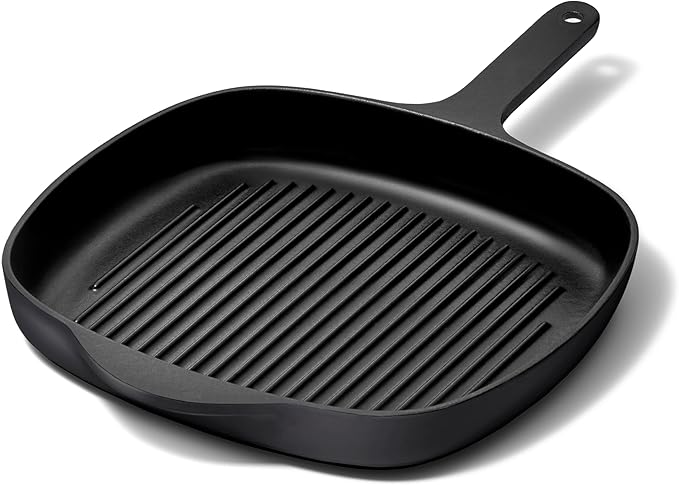 Caraway Enameled Cast Iron 10.5" Grill Pan