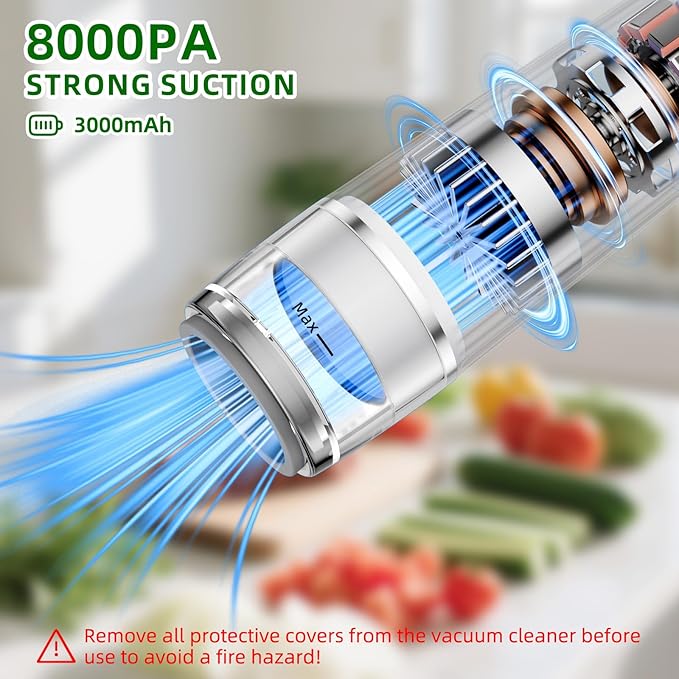 Vacuum Sealer for Food, Handheld Vacuum Sealer For 10X Preservation & Fresh