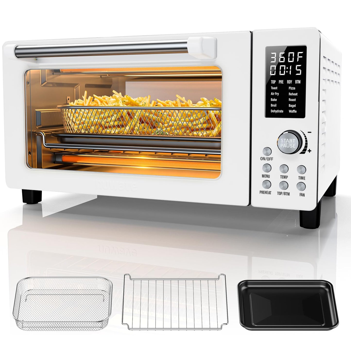 Nuwave Bravo Pro Convection Air Fryer Toaster Oven Combo