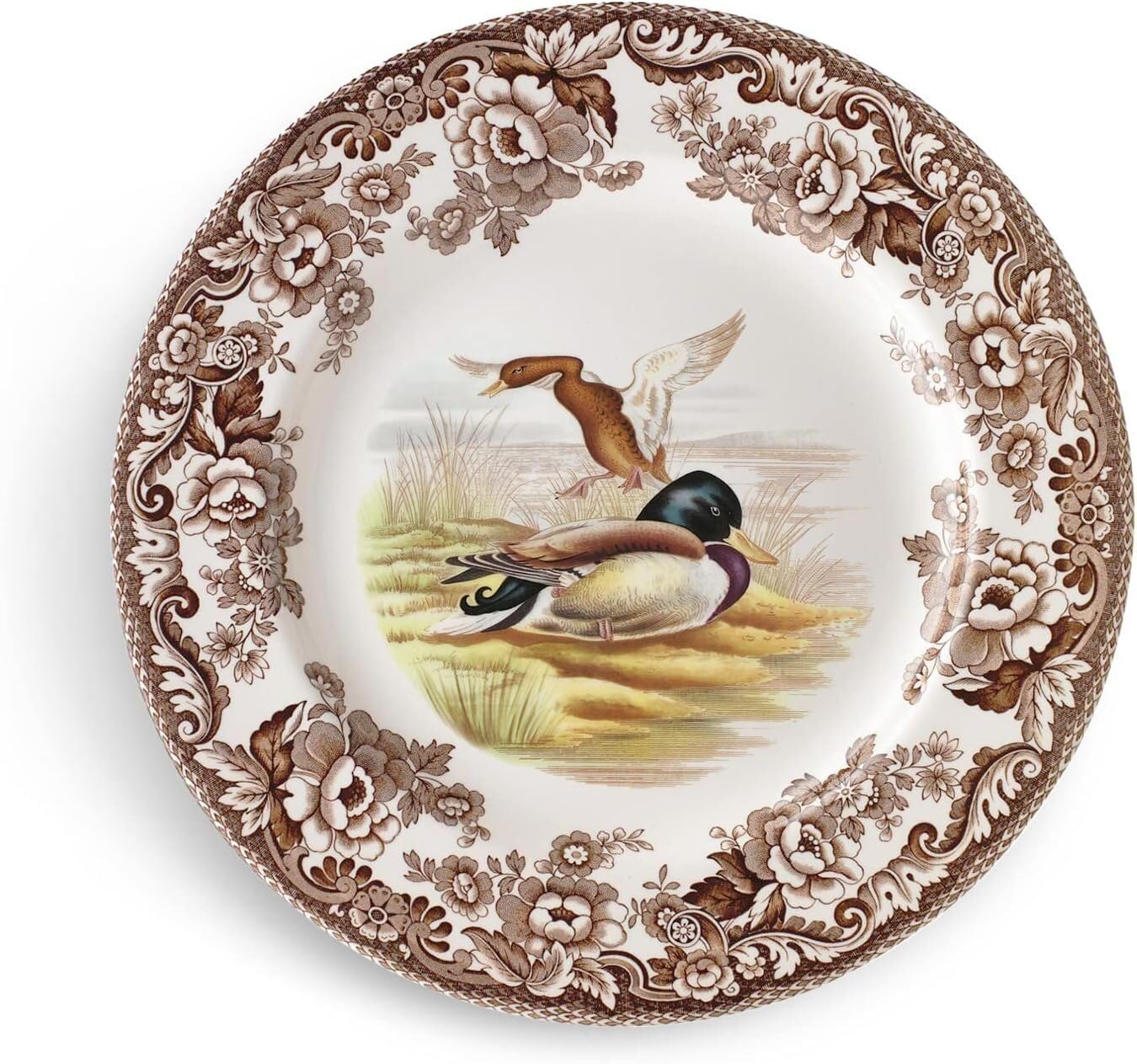 Spode Woodland Turkey 9" Soup Plate