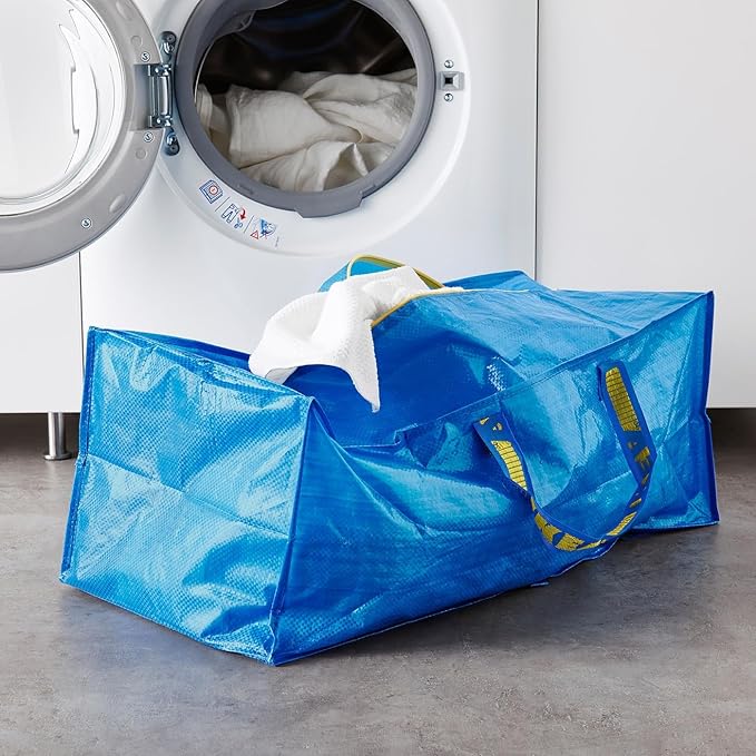 Ikea Frakta Storage Bag - Blue (2 PACK)